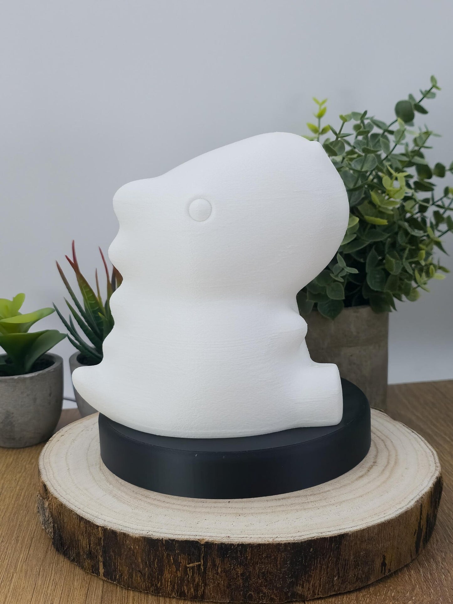 Personalised dinosaur T-rex night light lamp - Remote control / USB plug