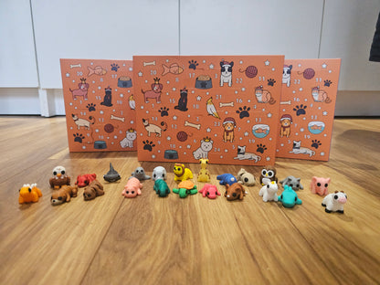 Advent Calendar Flexi Fidget Animal Minis (24 x Animals)