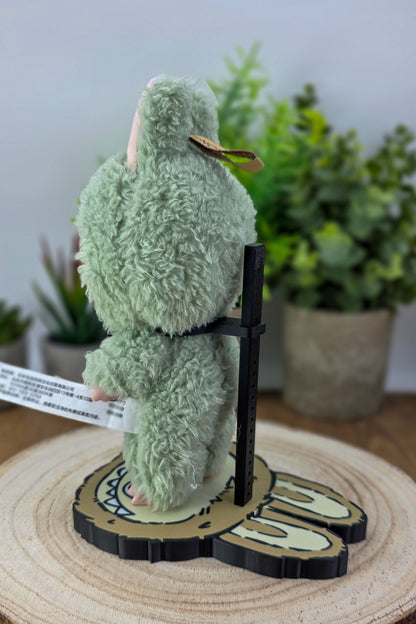 Labubu Style Figure Stand Holder - Adjustable Height - Multicolour