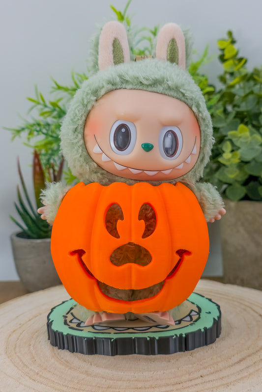Halloween Pumpkin Labubu Style Costume