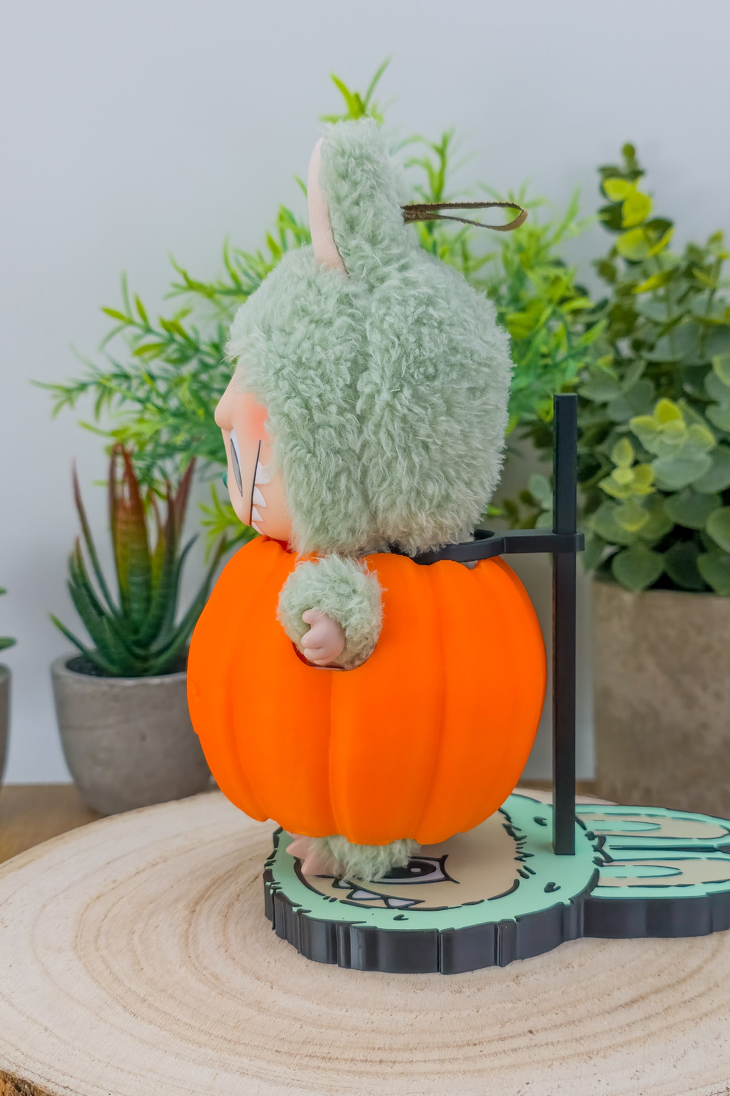 Halloween Pumpkin Labubu Style Costume