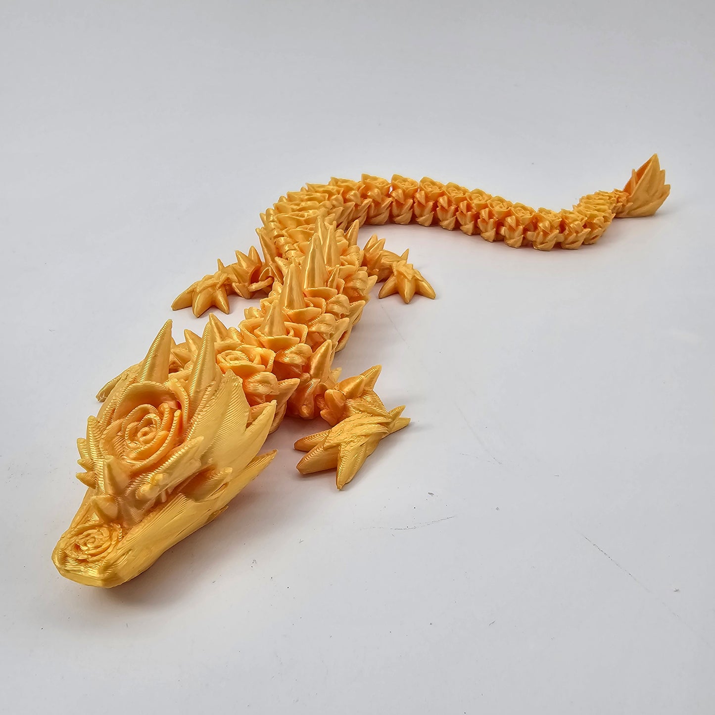 Rose Flower Dragon