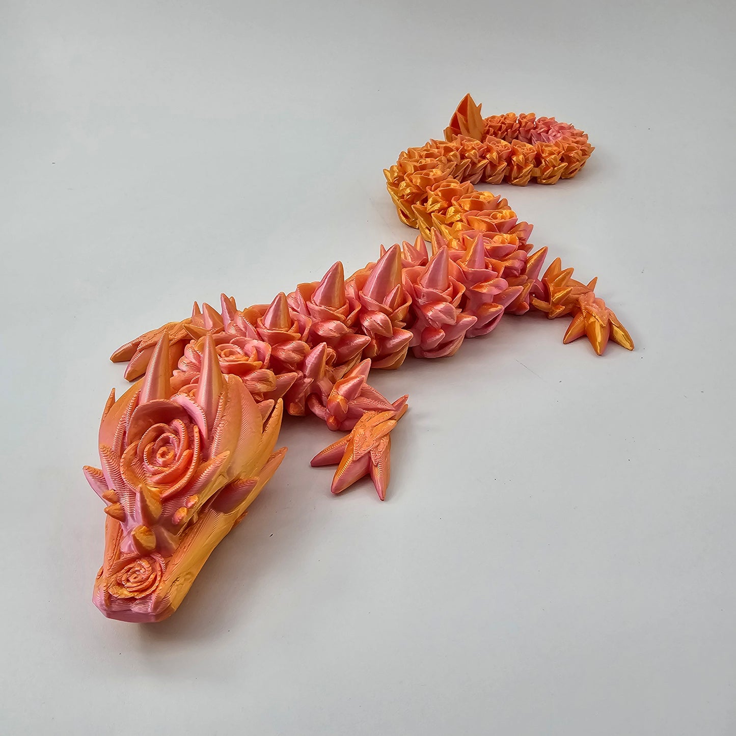 Rose Flower Dragon