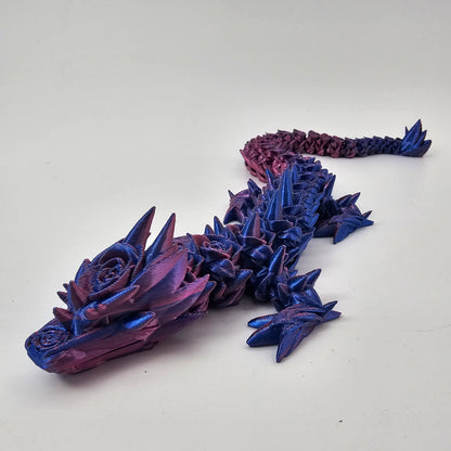 Rose Flower Dragon